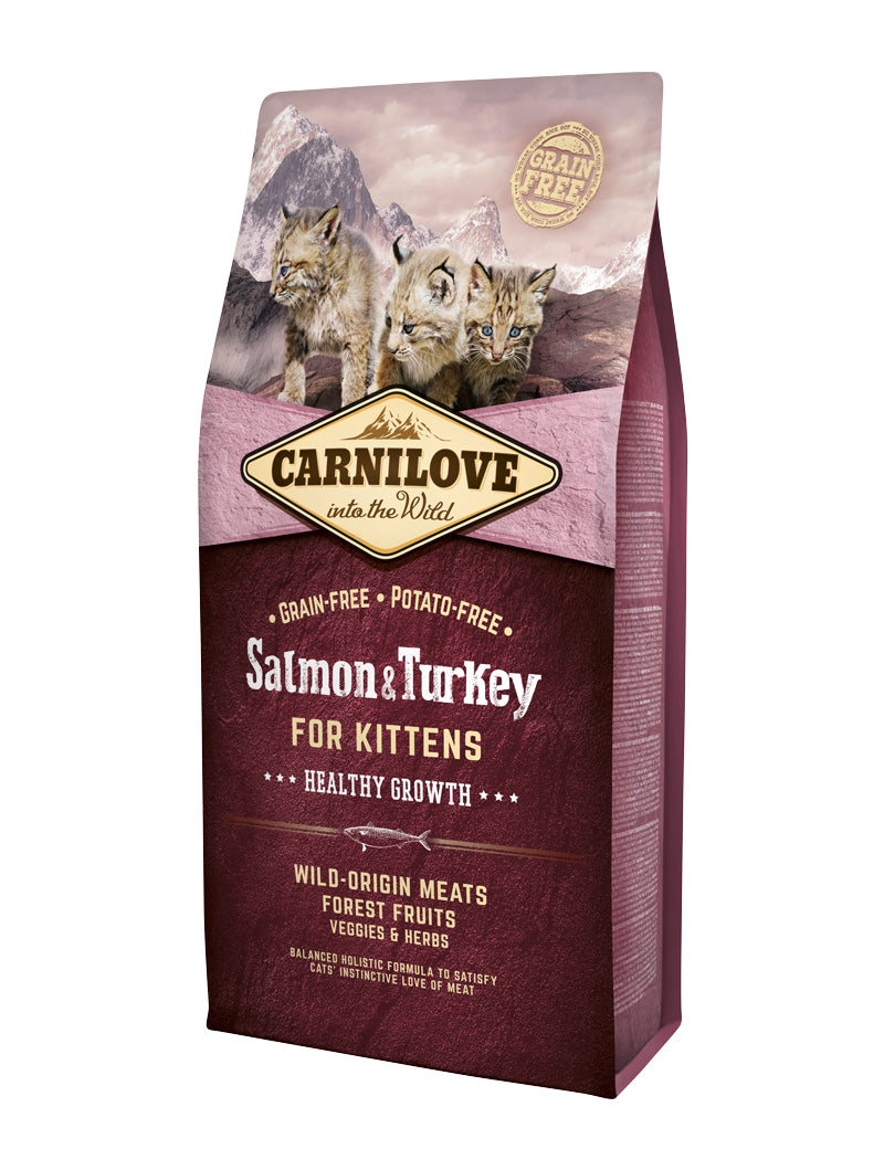 Carnilove Cat Salmon & Turkey Kittens Healthy