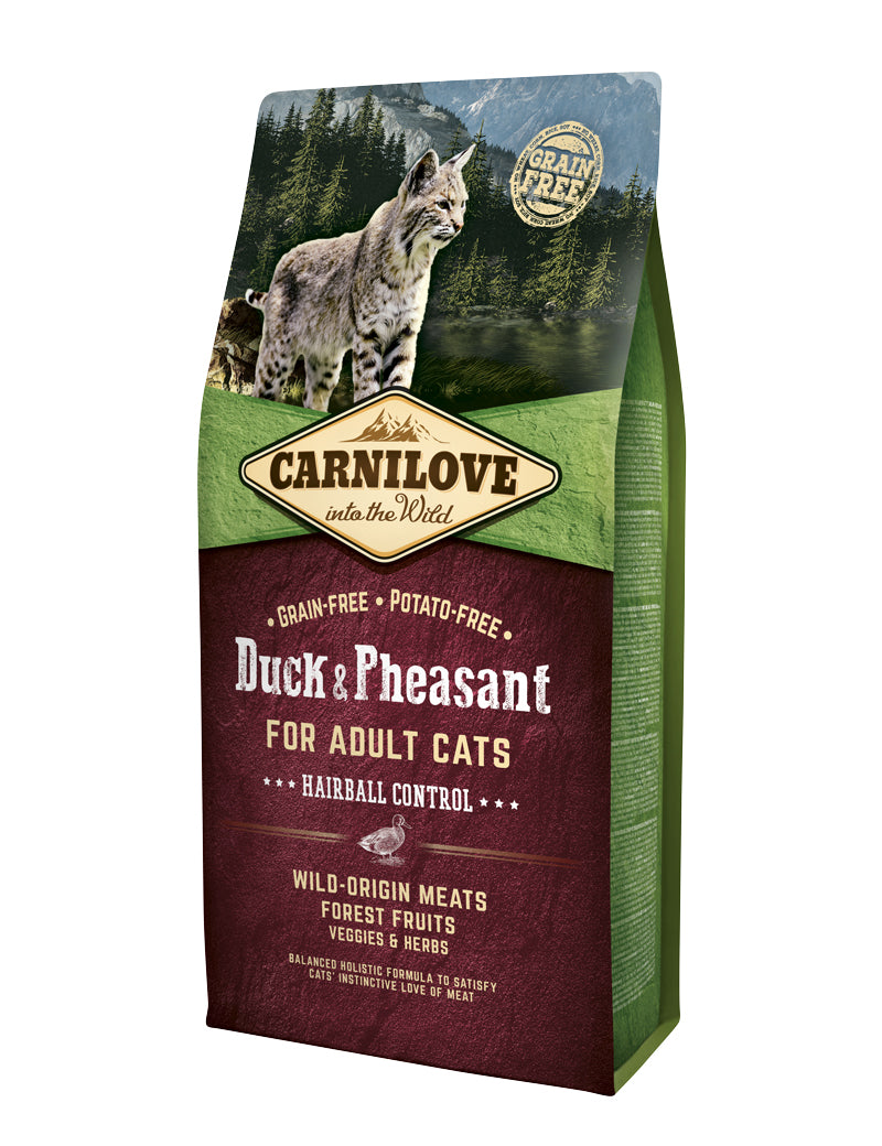 Carnilove Cat Duck & Pheasant Adult Hairball