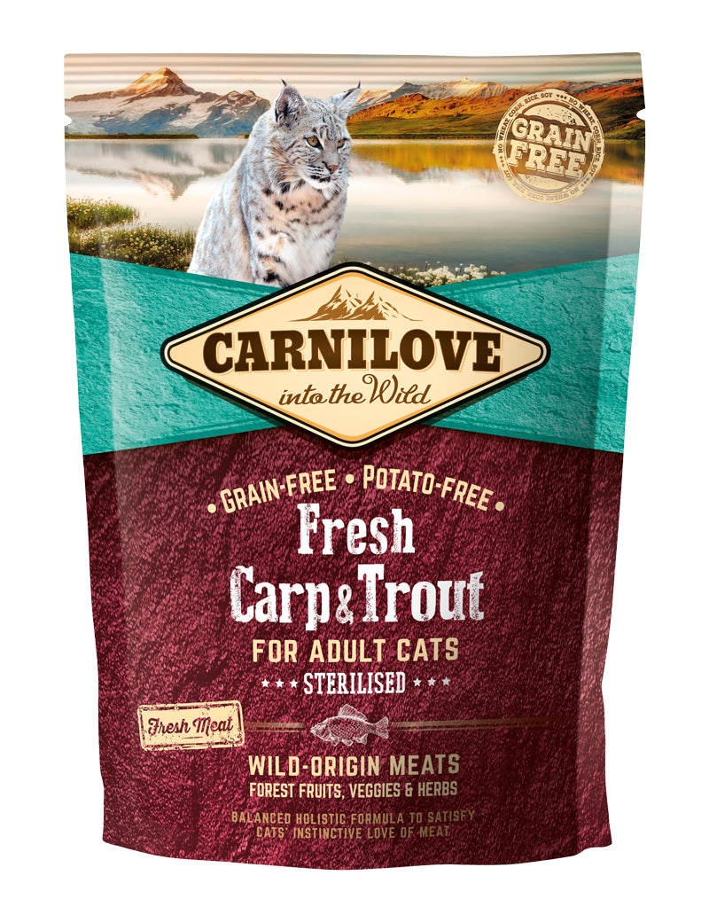 Carnilove Cat Fresh Carp & Trout Steril Adult