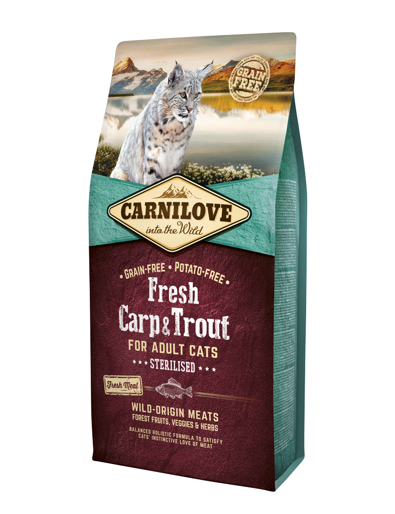 Carnilove Cat Fresh Carp & Trout Steril Adult