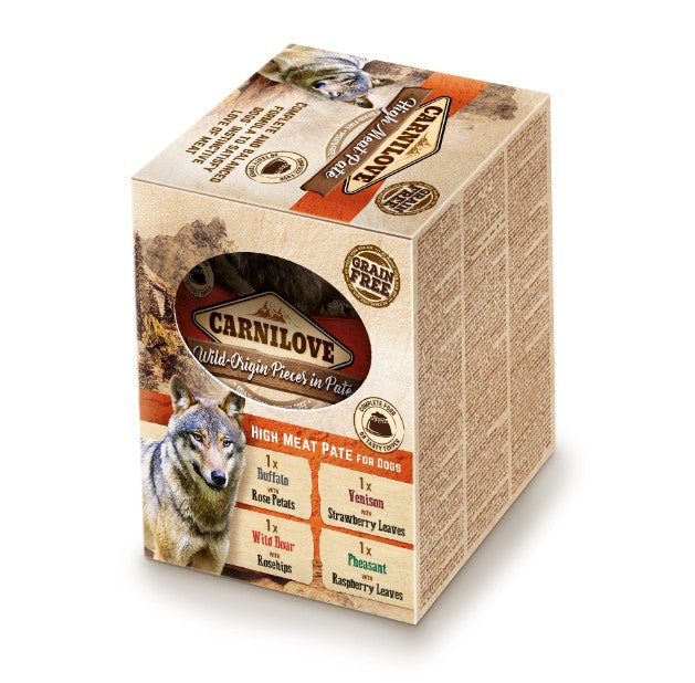Carnilove Dog Paté Multipack - Handla på Gaston