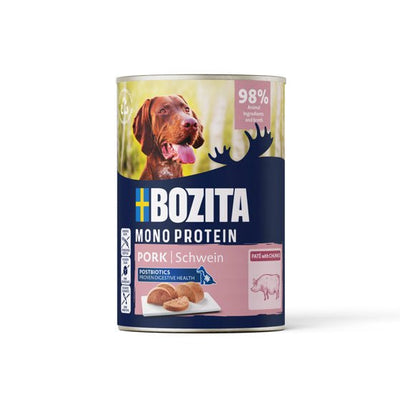 Bozita Dog Pate Pork 6x400g - Handla på Gaston
