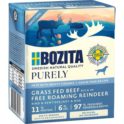 Bozita Dog Purely Paté Reindeer - Handla på Gaston