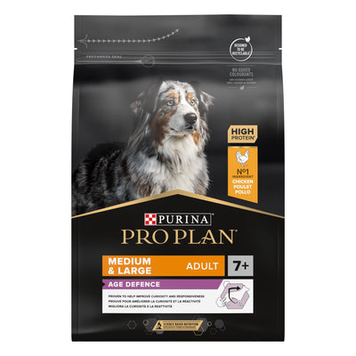 PURINA PRO PLAN Medium & Large Adult Dog 7+ Rikt på kyckling - Handla på Gaston