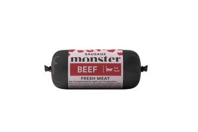 Monster Cat Sausage Beef - Handla på Gaston