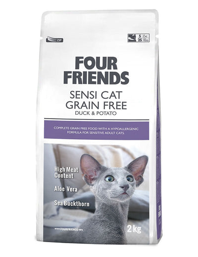 FourFriends Cat Grain Free Sensi Cat - Handla på Gaston