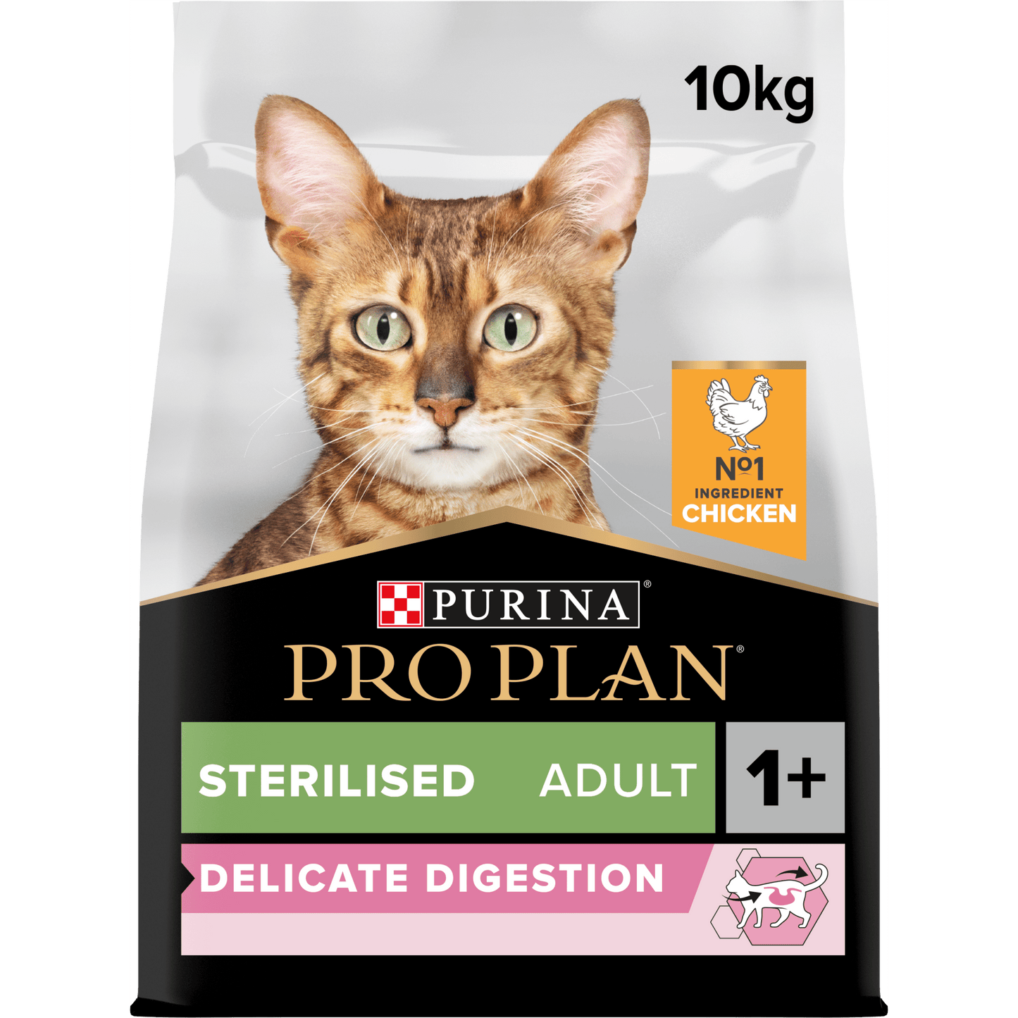 PURINA PRO PLAN Sterilised Adult 1+ Delicate Digestion Rik På Kyckling - Handla på Gaston