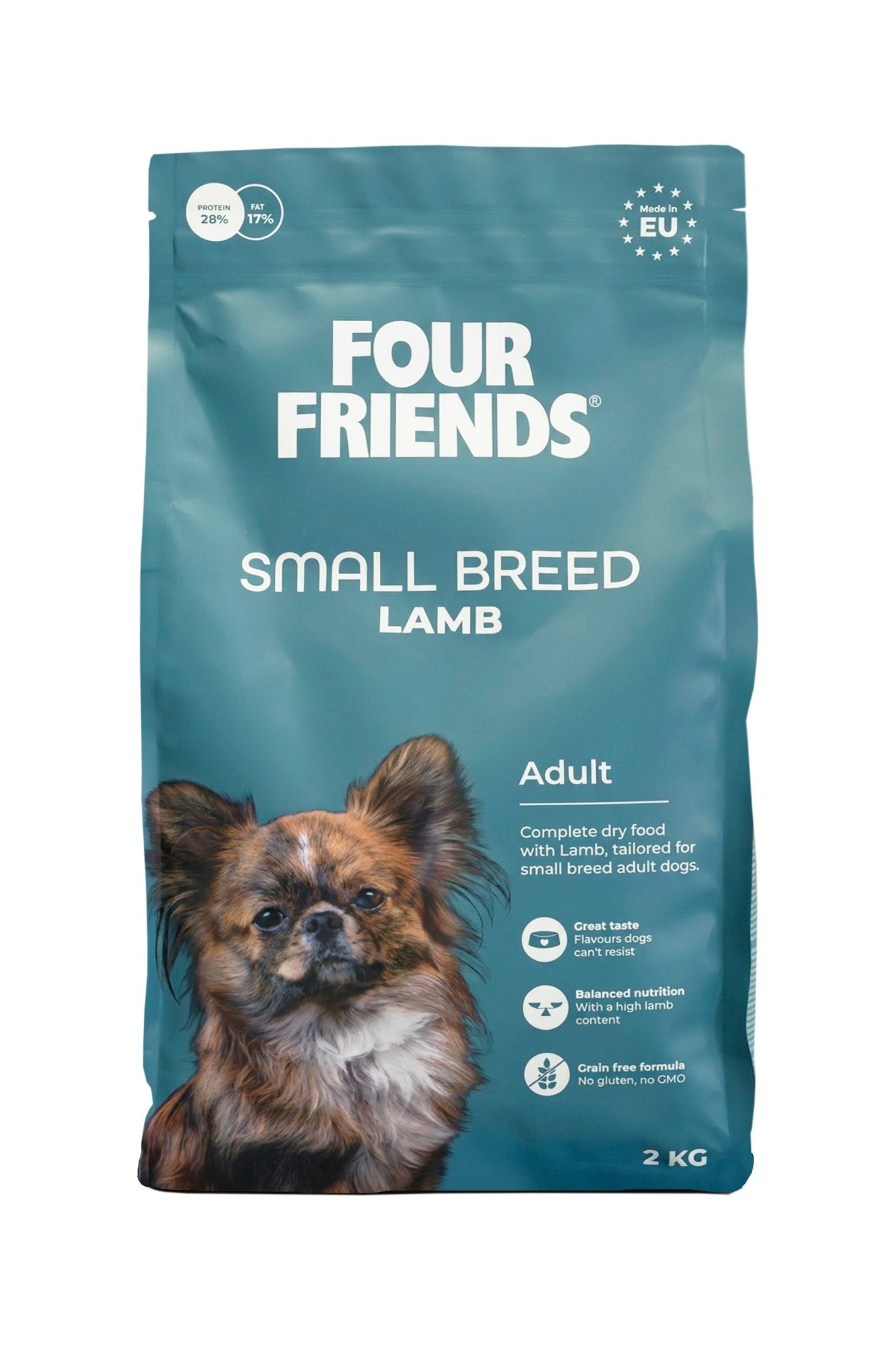 FourFriends Small Breed Lamb - Handla på Gaston