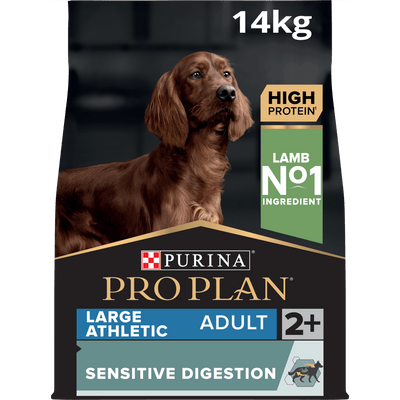 PURINA PRO PLAN Large Adult Athletic Dog Sensitive Digestion Rikt på Lamm - Handla på Gaston
