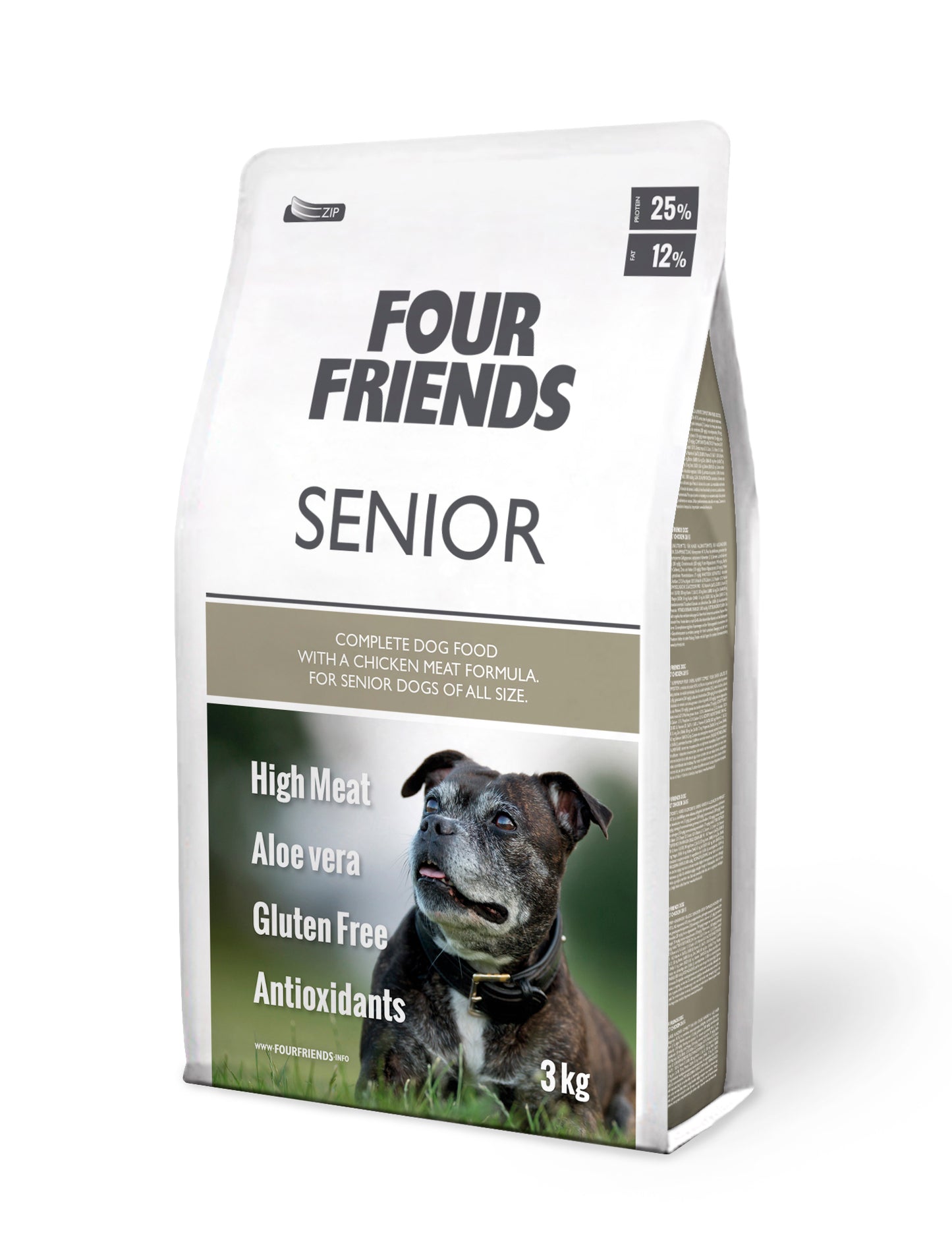 FourFriends Dog Senior - Handla på Gaston