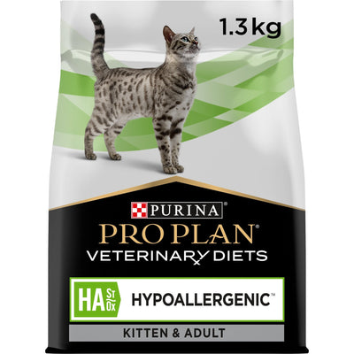PURINA PRO PLAN VET DIETS HA Hypoallegenic torrfoder katt 1,3kg - Handla på Gaston