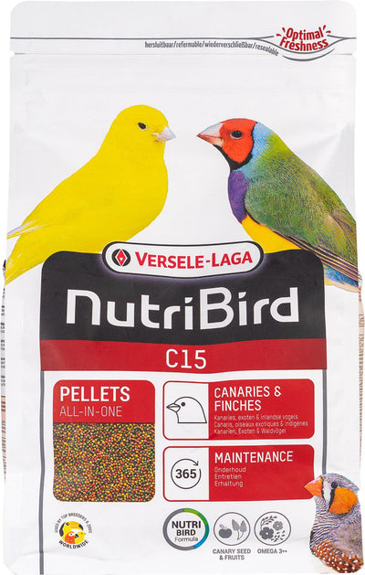 Nutribird C15 Pellets För Kanarie Och Fink - Handla på Gaston
