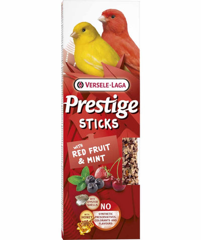 Versele - Laga Prestige Sticks Kanarie Röda Bär & Mynta - Handla på Gaston