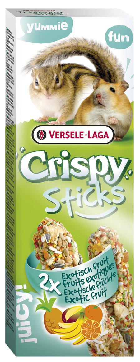 Versele - Laga Crispy Sticks Hamster & Ekorre Exotisk Frukt - Handla på Gaston