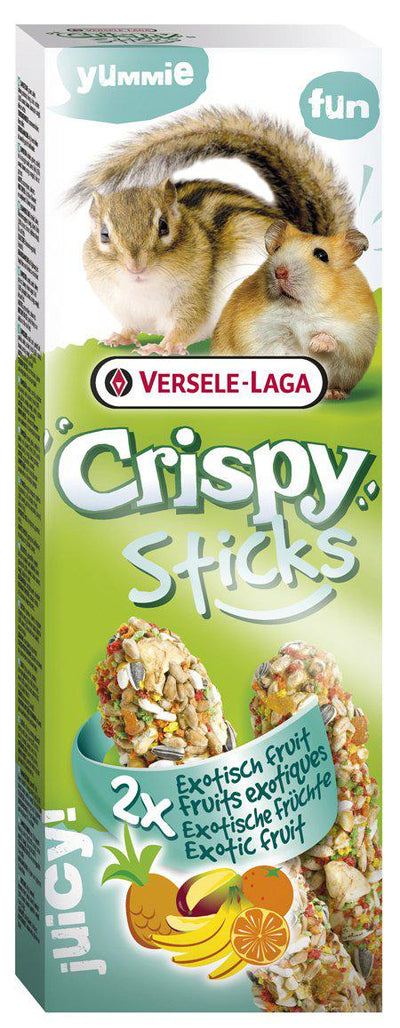 Versele - Laga Crispy Sticks Hamster & Ekorre Exotisk Frukt - Handla på Gaston
