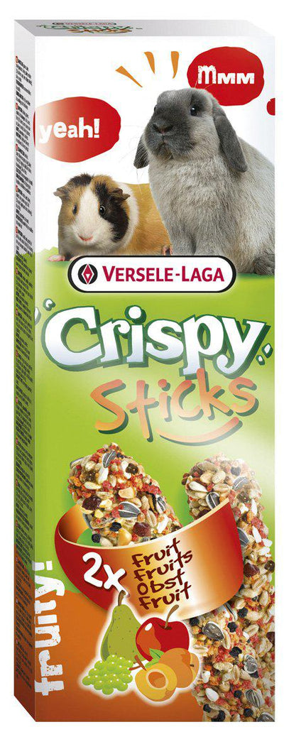 Versele - Laga Crispy Sticks Kanin & Marsvin Frukt - Handla på Gaston