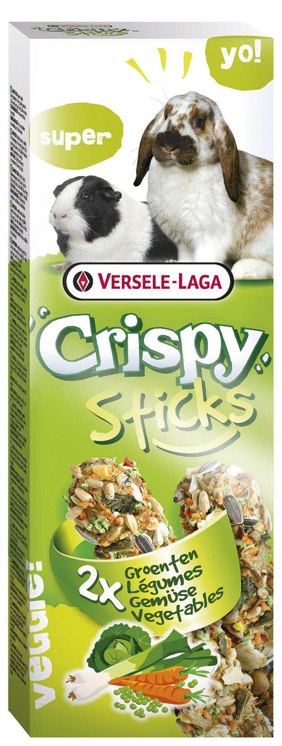 Versele - Laga Crispy Sticks Kanin & Marsvin Grönsaker - Handla på Gaston
