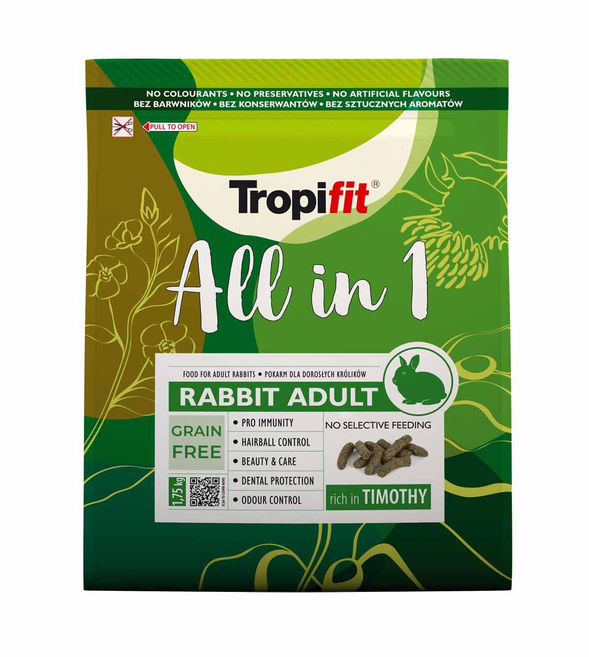 TROPIFIT TROPIFIT RABBIT ADULT 1,75KG