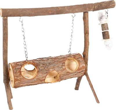 Karlie Lekplats Trä Hamster Swing Tunnelgunga - Handla på Gaston