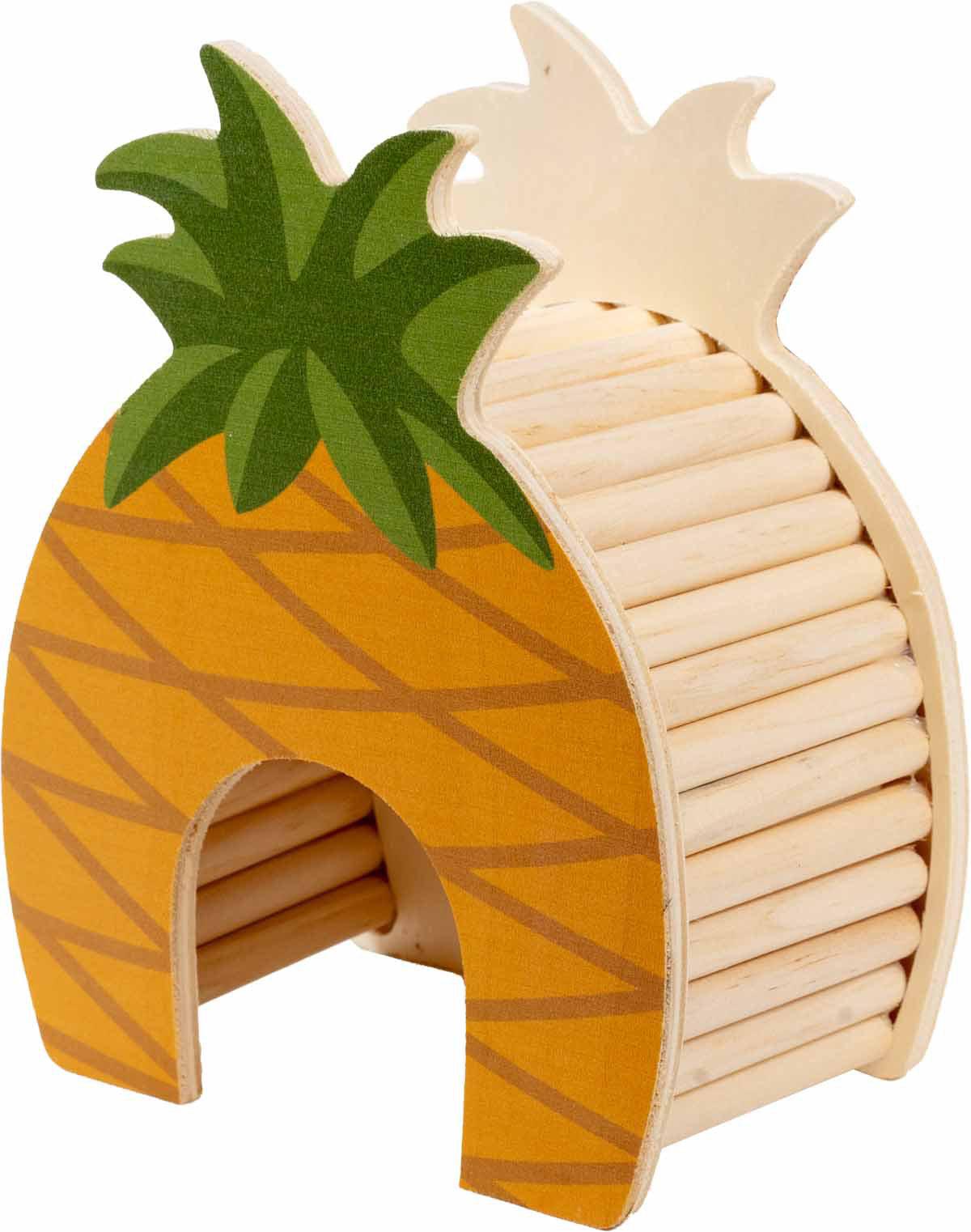 PAWISE SMÅDJURSHUS ANANAS 14x8,7x18CM