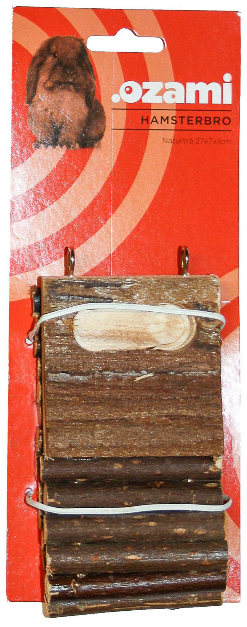 HAMSTERBRO NATURTRÄ27x7x1CM