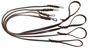 ALAC Koppel Läder Mörkbrun 9Mmx180Cm