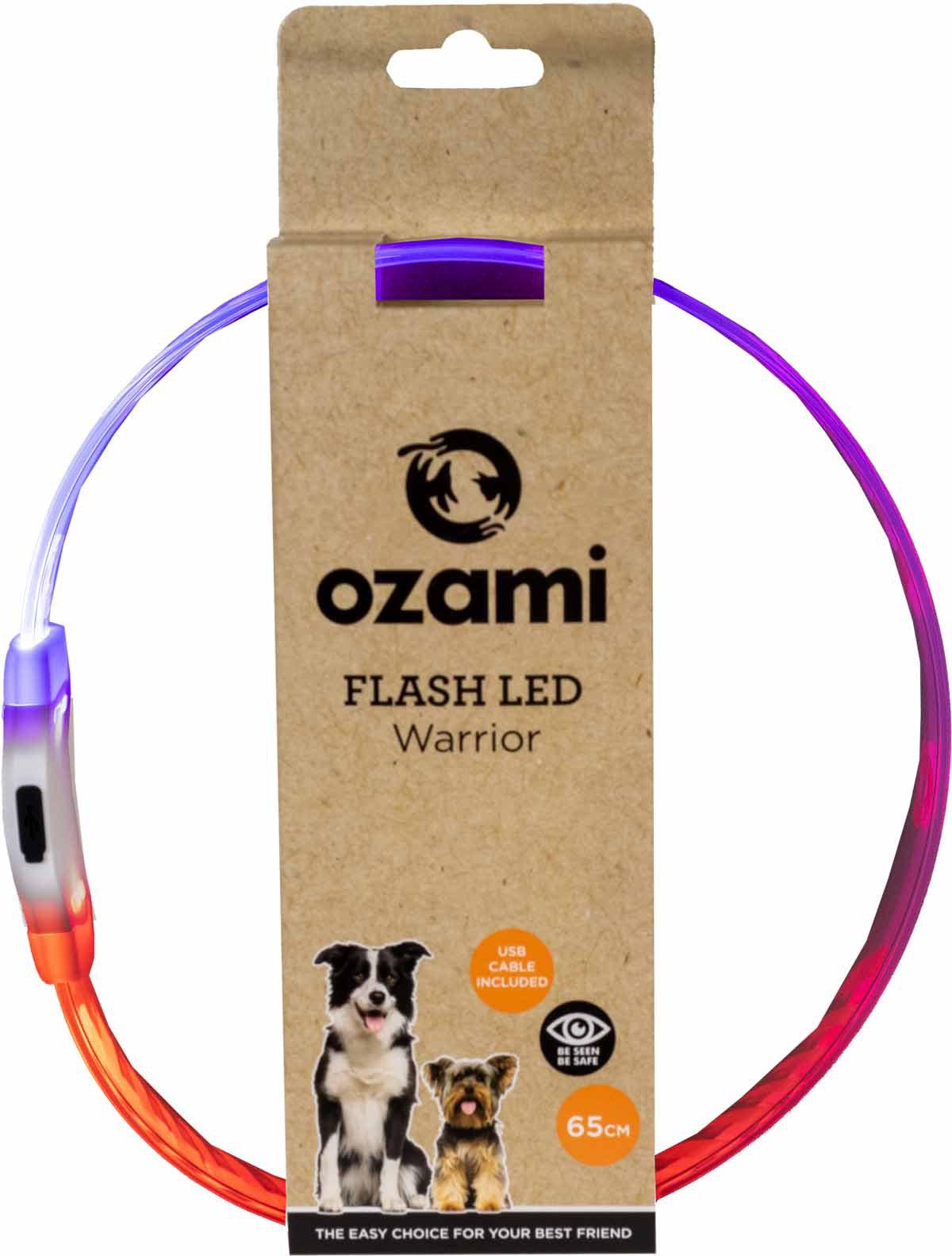Ozami Flash Led Collar Warrior Multicolour