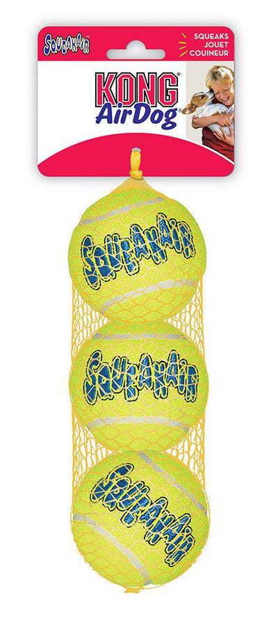 Kong Airdog Squeakair Tennisboll 3 - pack - Handla på Gaston