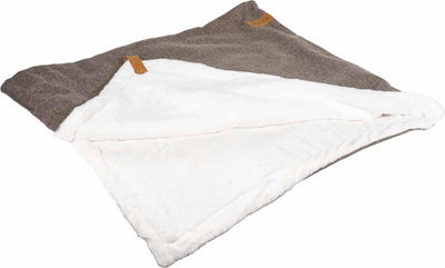 Ozami Dog Blanket Bosse Brown/ White - Handla på Gaston