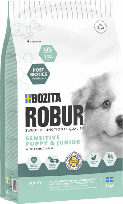 Bozita Robur Sensitive Grain Free Puppy - Handla på Gaston