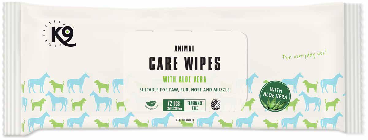 K9 K9 ANIMAL CARE WIPES 72PCS