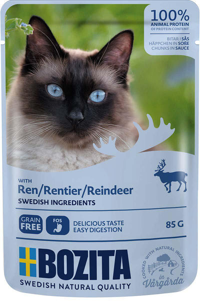 Bozita Feline Ren i sås Pouch - Handla på Gaston