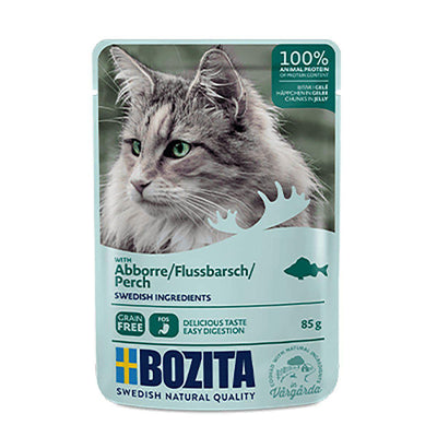 Bozita Feline Abborre i gelé Pouch - Handla på Gaston