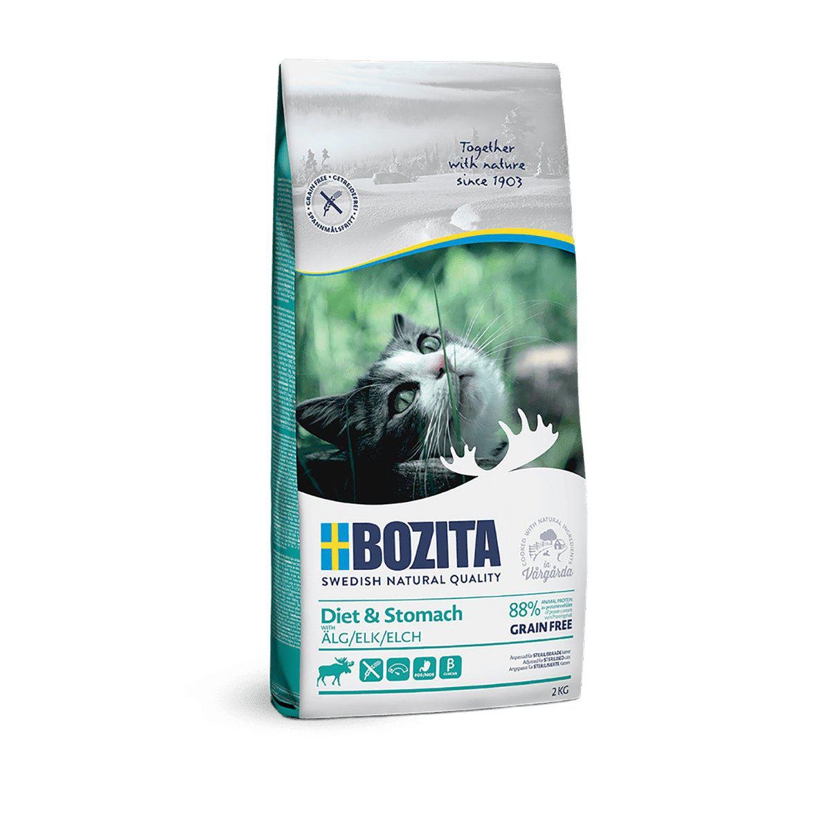 Bozita Diet & Stomach Grain Free Elk - Handla på Gaston