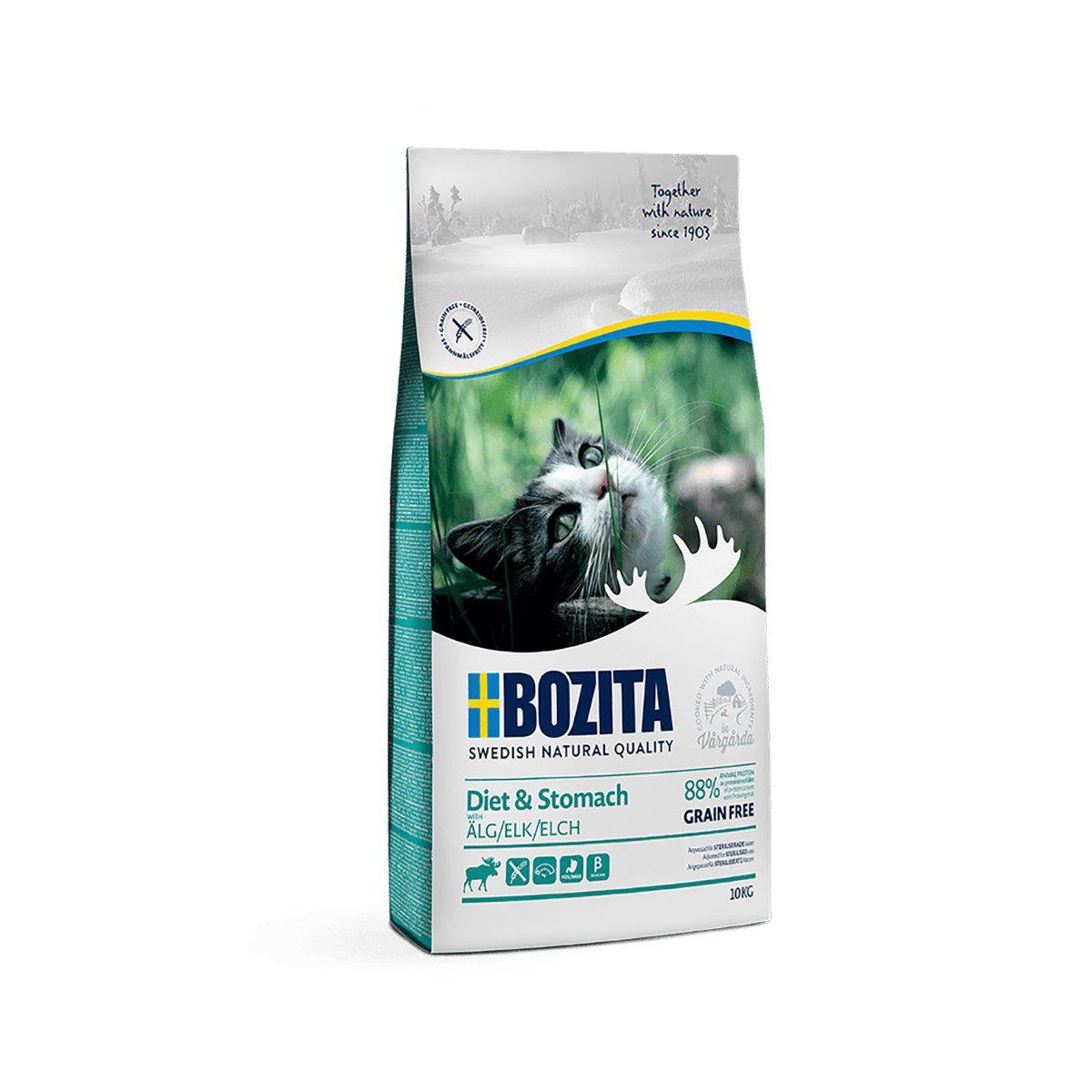 Bozita Diet & Stomach Grain Free Elk - Handla på Gaston