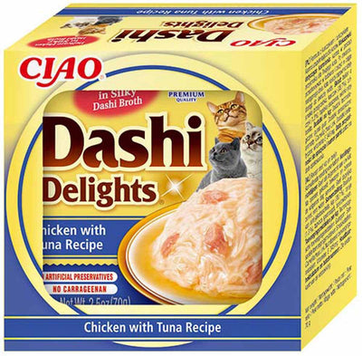Dashi Delights Chicken & Tuna - Handla på Gaston