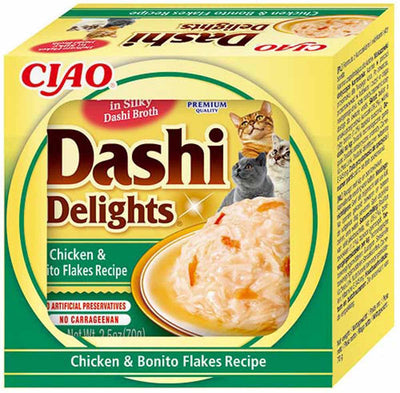 Dashi Delights Chicken & Bonito Flakes - Handla på Gaston
