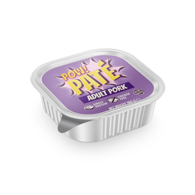 POW! Dog Adult Pork Paté - Handla på Gaston