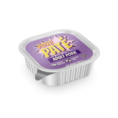POW! Dog Adult Pork Paté - Handla på Gaston