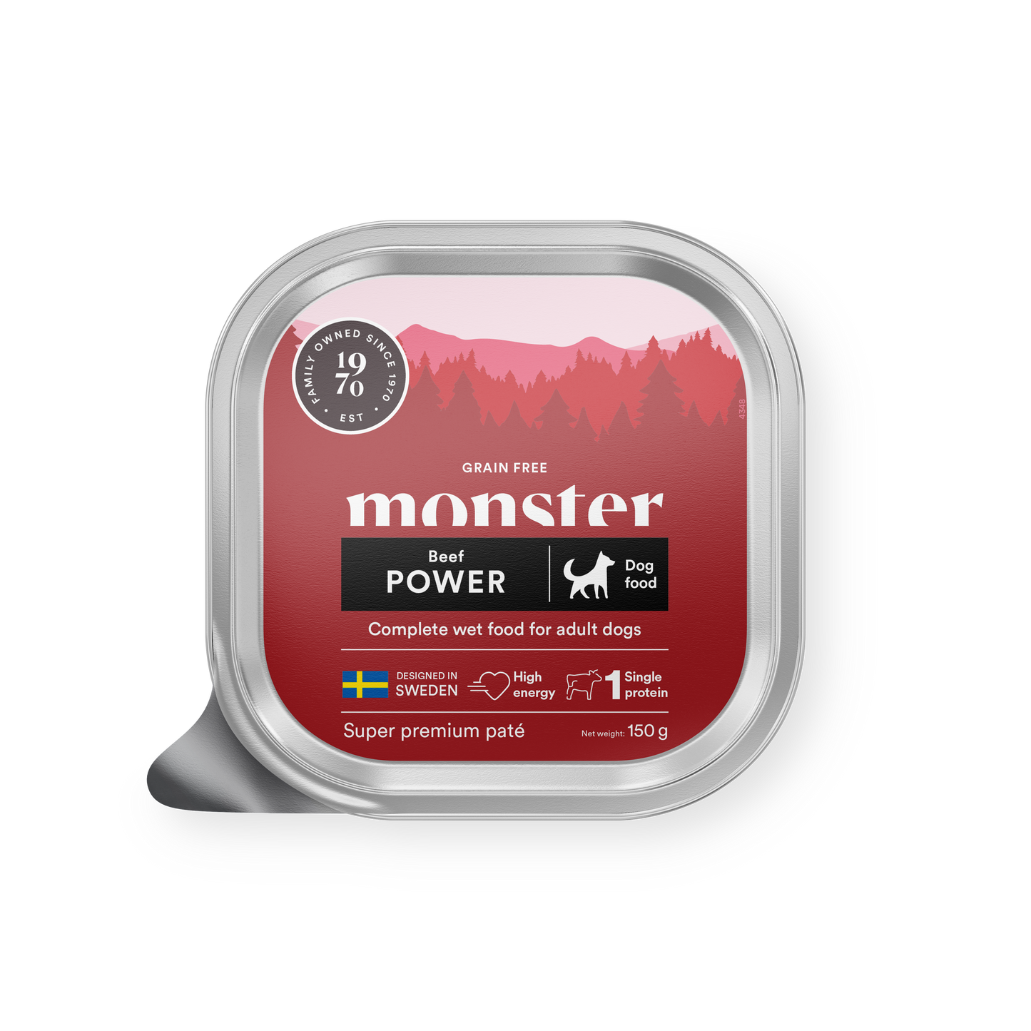 Monster Dog Power Beef Paté