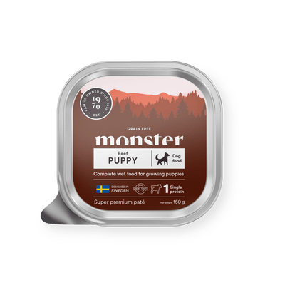 Monster Dog Puppy Paté - Handla på Gaston