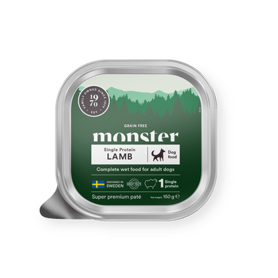 Monster Dog Lamb Paté - Handla på Gaston