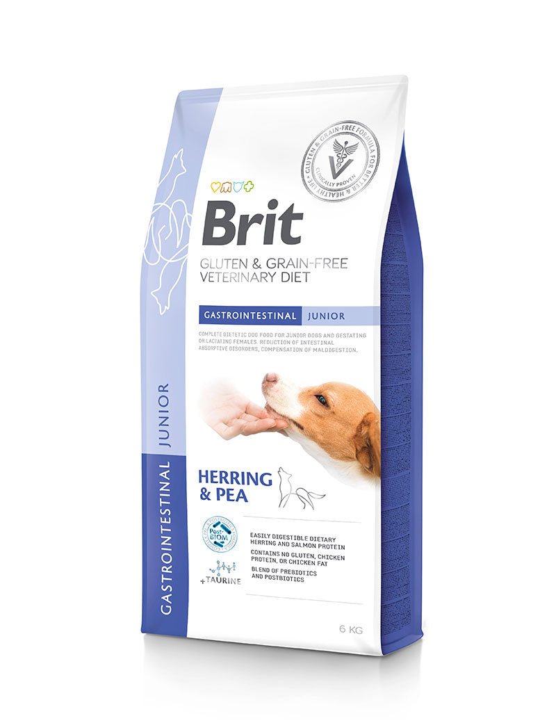 Brit GF Vet Diet Dog Gastrointestinal Junior - Handla på Gaston