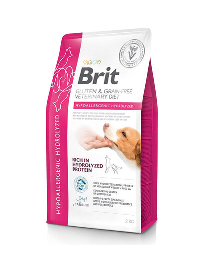 Brit GF Vet Diet Dog Hypoallergenic Hydrolyzed - Handla på Gaston