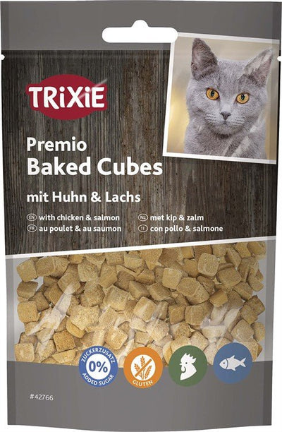 Trixie Premio Baked Cubes with chicken & salmon - Handla på Gaston