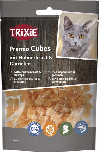 Trixie Premio Cubes with chicken breast & shrimps - Handla på Gaston
