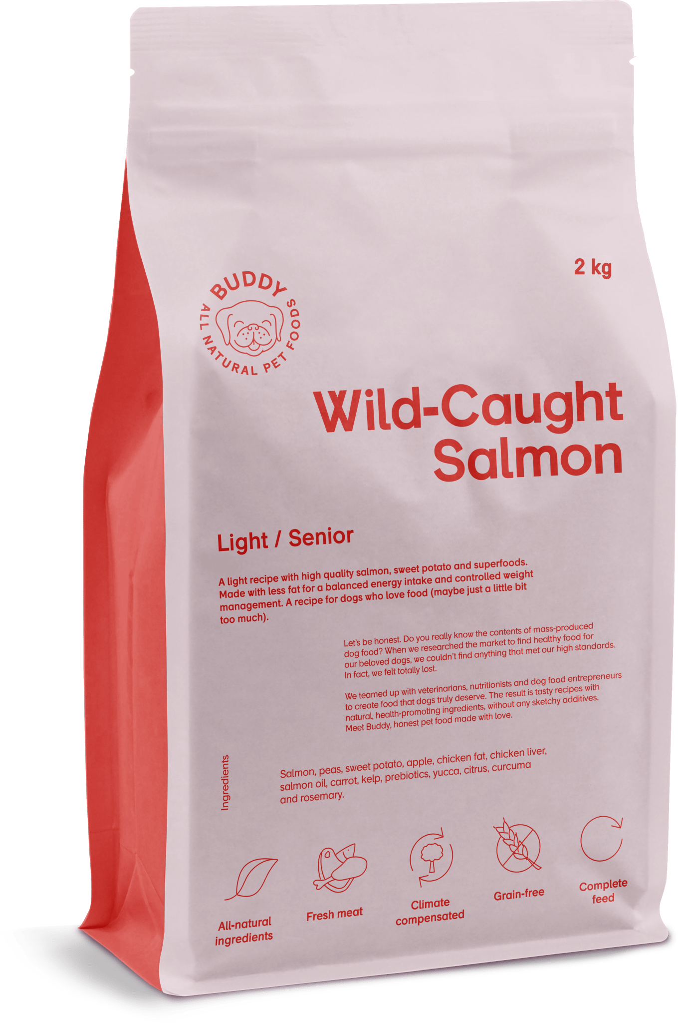 Buddy Wild Caught Salmon - Handla på Gaston