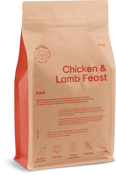 Buddy Chicken & Lamb Feast - Handla på Gaston