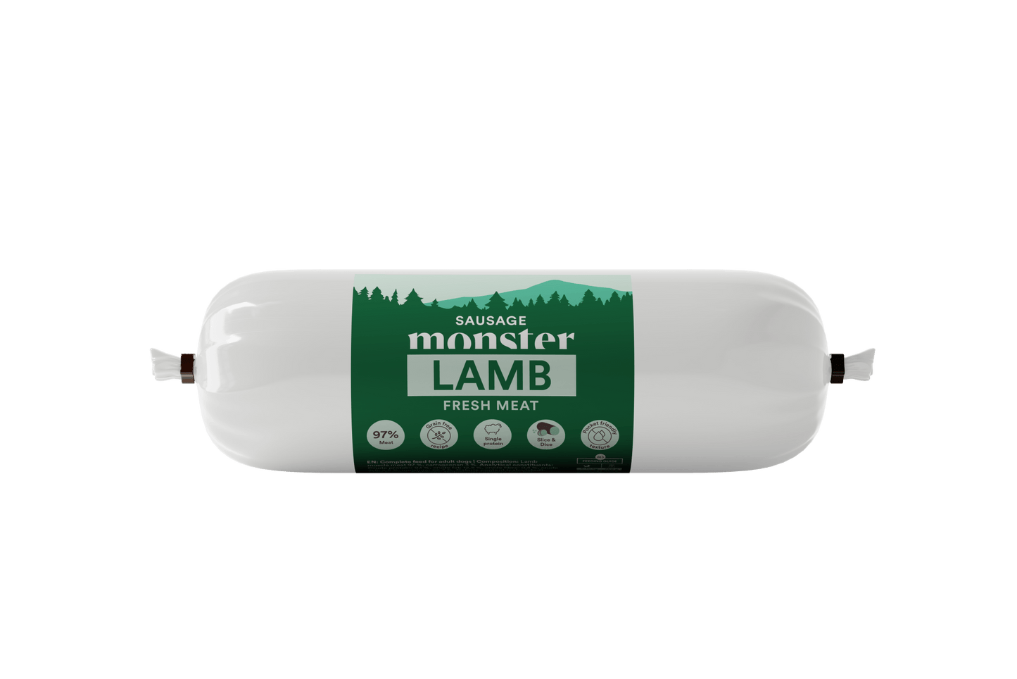 Monster Dog Sausage Lamb - Handla på Gaston