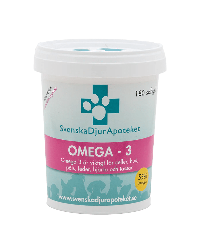 Svenska DjurApoteket Omega - 3 Softgel - Handla på Gaston